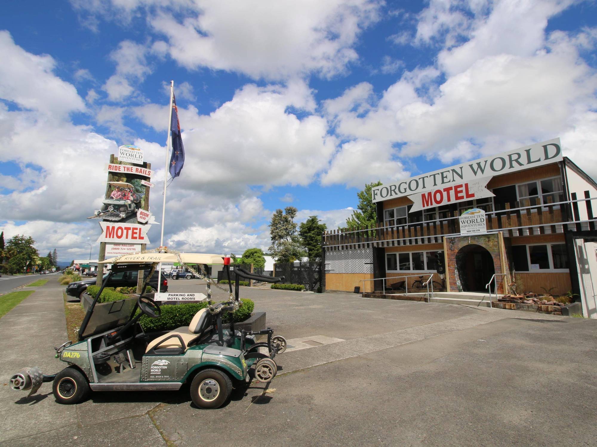 Forgotten World Motel Taumarunui Eksteriør billede